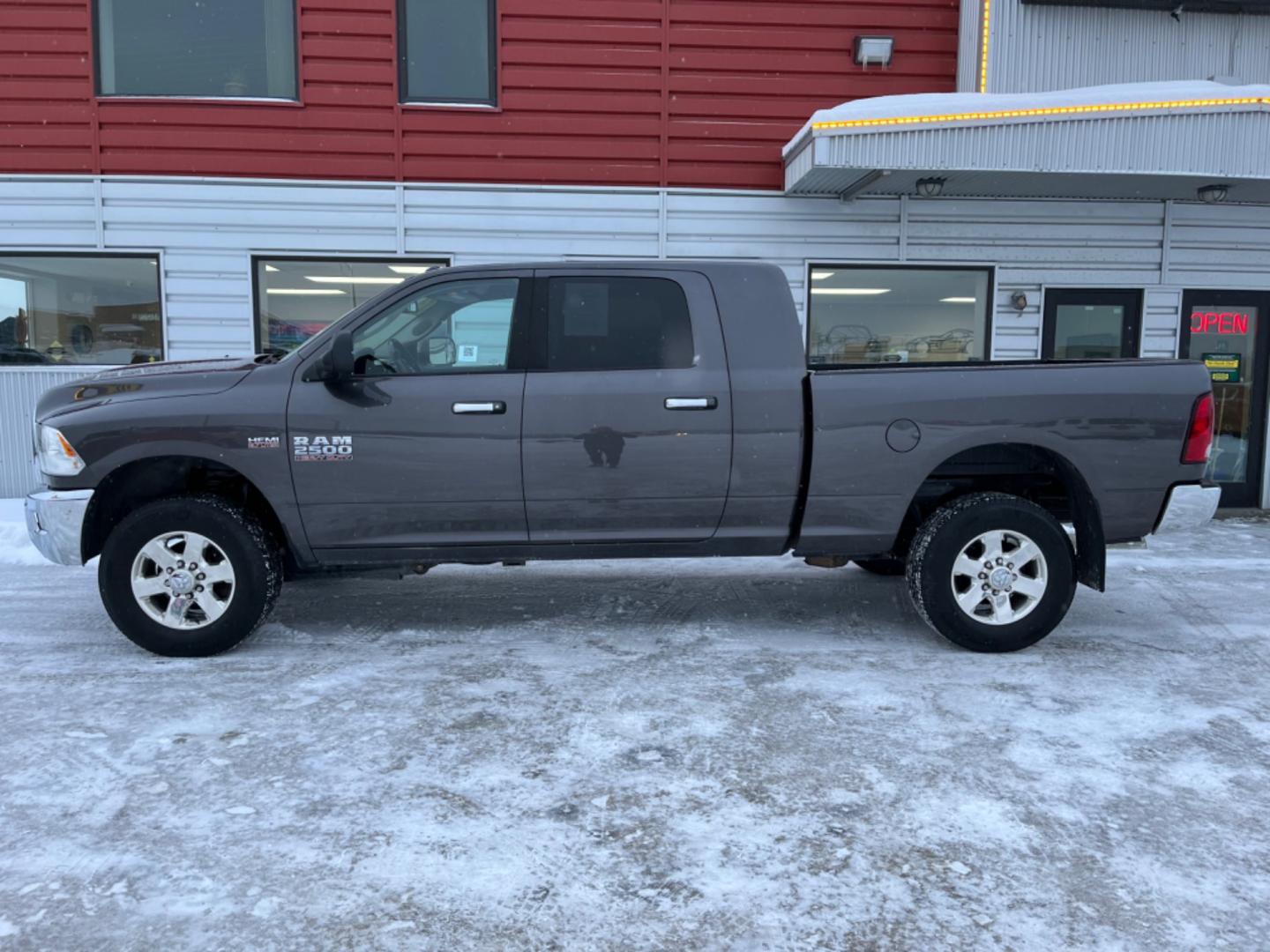 2014 GRAY RAM 2500 SLT (3C6TR5MT2EG) with an 5.7L engine, Automatic transmission, located at 1960 Industrial Drive, Wasilla, 99654, (907) 274-2277, 61.573475, -149.400146 - Photo#1